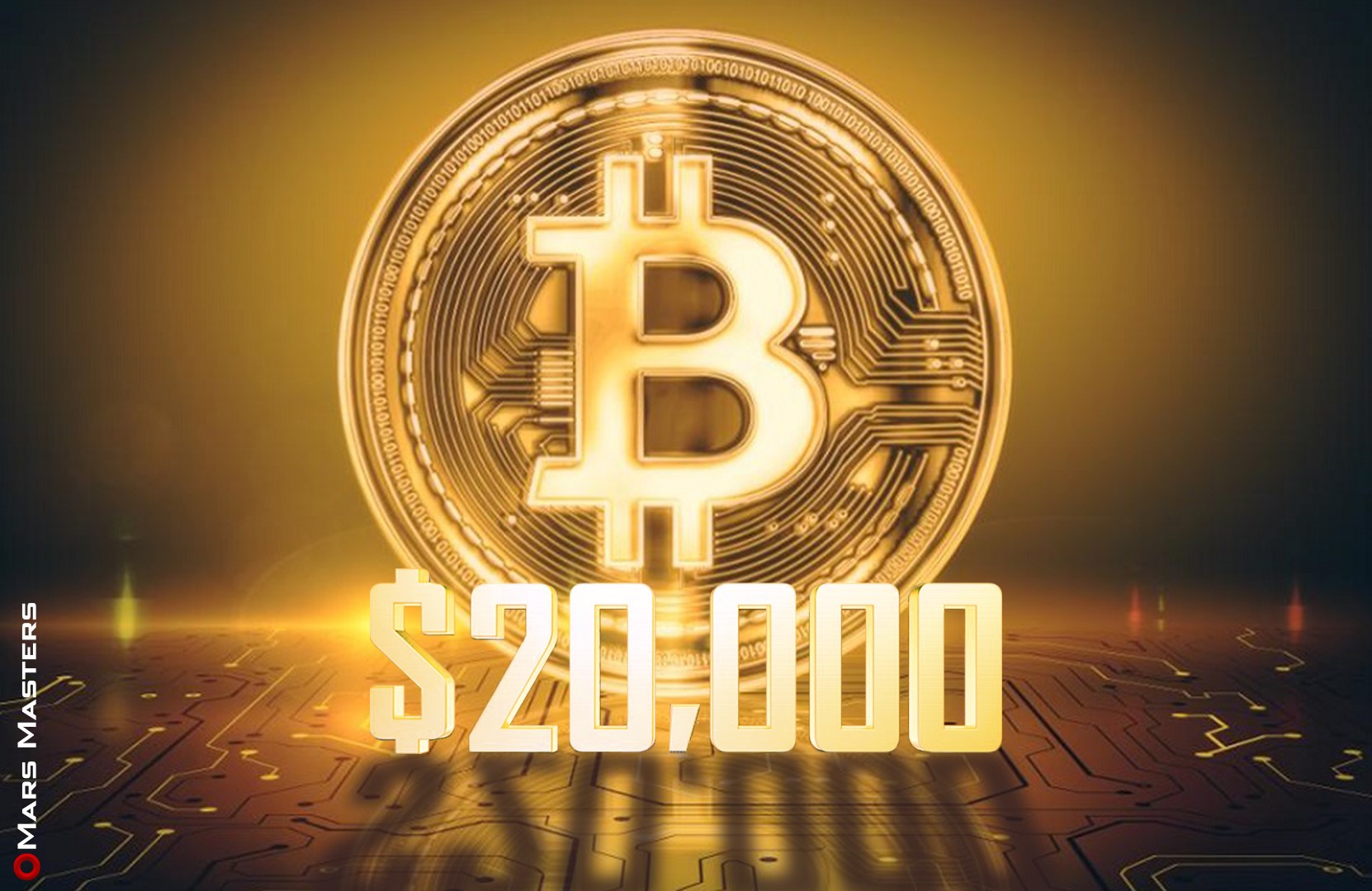 Bitcoin price hits $20,000 for the first time in history